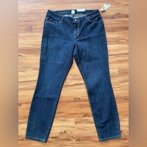 DRESSBARN Women’s Signature Fit Skinny Jeans, Blue, Size 12, NWT